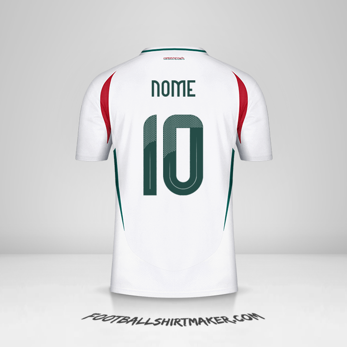 Camisa Hungria 2024 Alternativa -  nome - 10