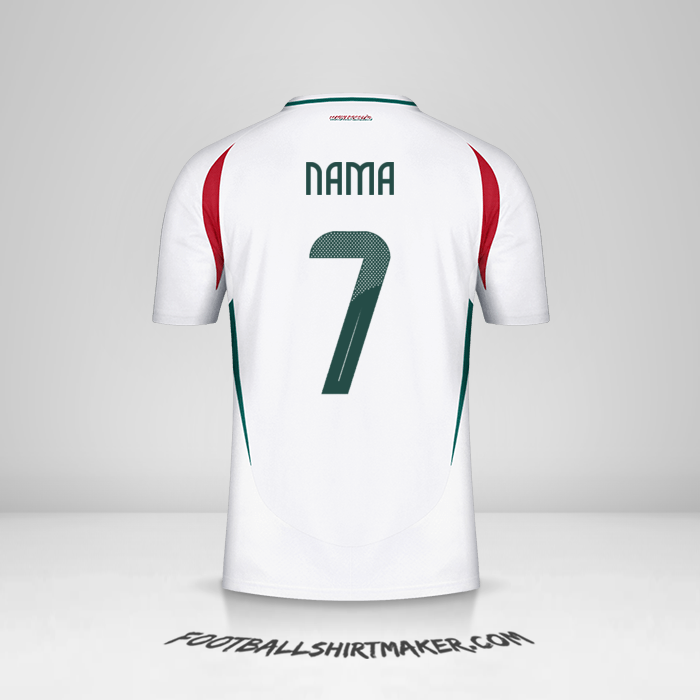 Jersey Hongaria 2024 Alternatif -  nama - 7