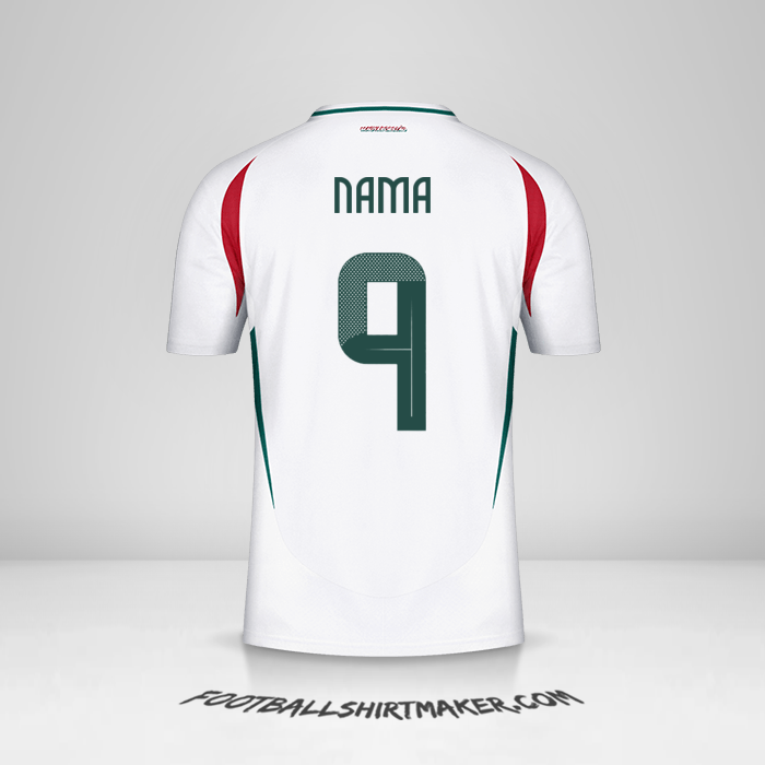 Jersey Hongaria 2024 Alternatif -  nama - 9