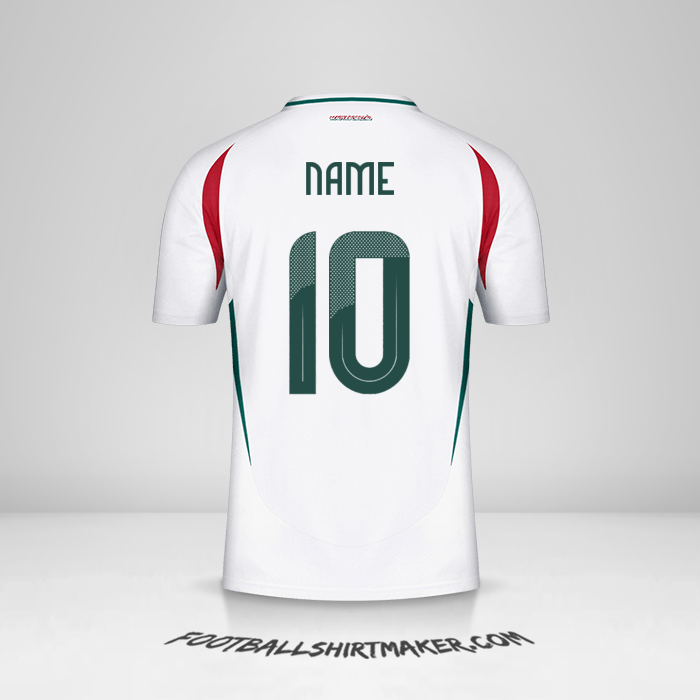 Trikot Ungarn 2024 Auswärts -  name - 10