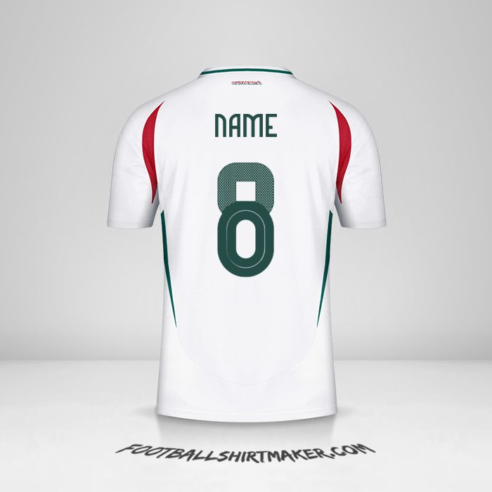 Jersey Hungary 2024 Away -  name - 8