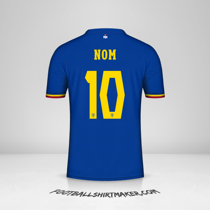 Maillot Roumanie 2024 Troisième -  nom - 10