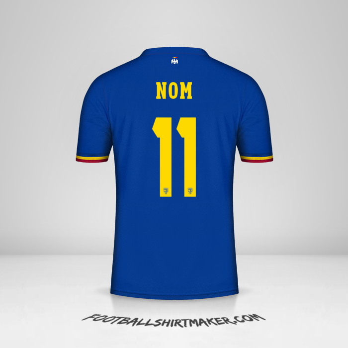 Maillot Roumanie 2024 Troisième -  nom - 11