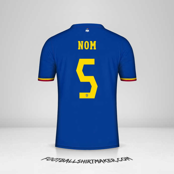 Maillot Roumanie 2024 Troisième -  nom - 5
