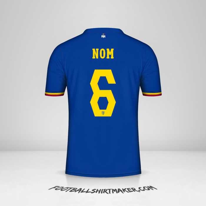 Maillot Roumanie 2024 Troisième -  nom - 6