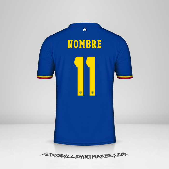 Jersey Rumania 2024 Tercera -  nombre - 11