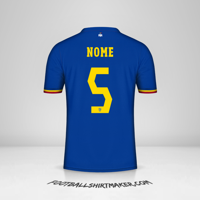 Maglia Romania 2024 Terza -  nome - 5