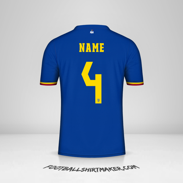 Trikot Rumänien 2024 Dritte -  name - 4