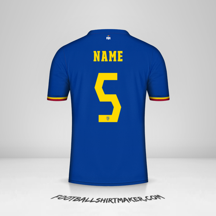 Jersey Romania 2024 Third -  name - 5