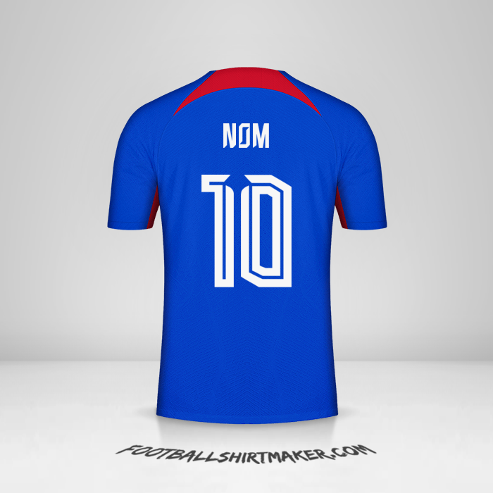 Maillot Slovaquie 2024 -  nom - 10