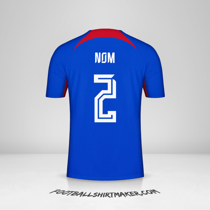 Maillot Slovaquie 2024 -  nom - 2