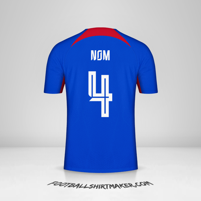 Maillot Slovaquie 2024 -  nom - 4