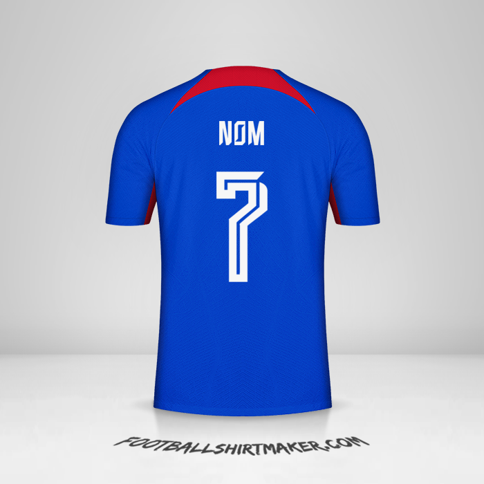 Maillot Slovaquie 2024 -  nom - 7