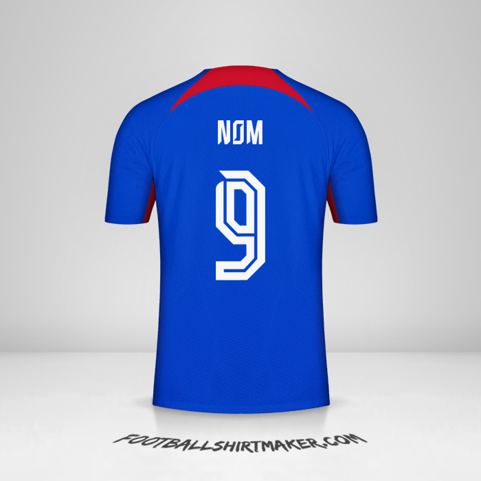 Maillot Slovaquie 2024 -  nom - 9