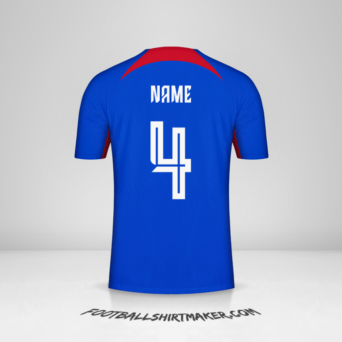Trikot Slowakei 2024 -  name - 4