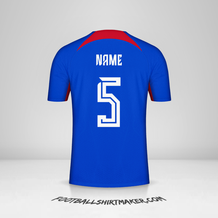 Jersey Slovakia 2024 -  name - 5