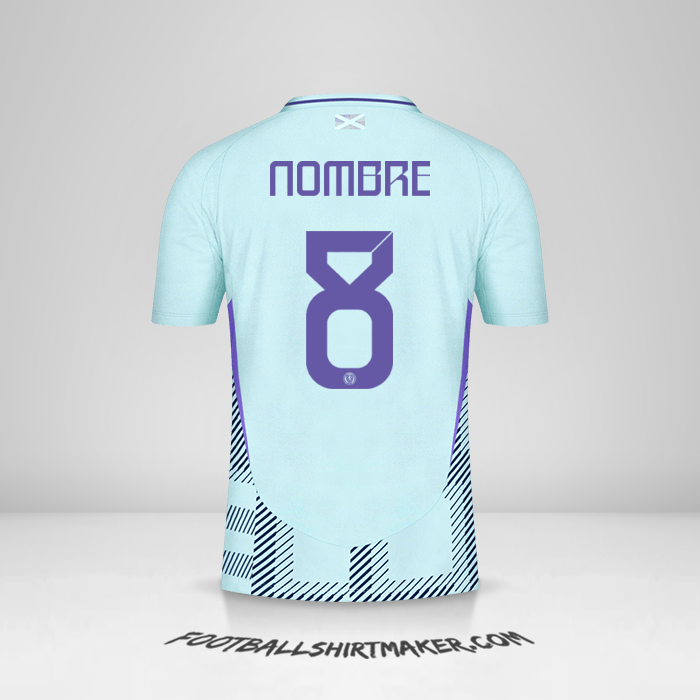 Jersey Escocia 2024 Visita -  nombre - 8