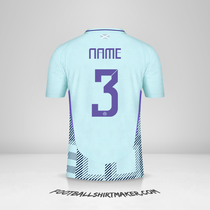 Shirt Scotland 2024 Away -  name - 3