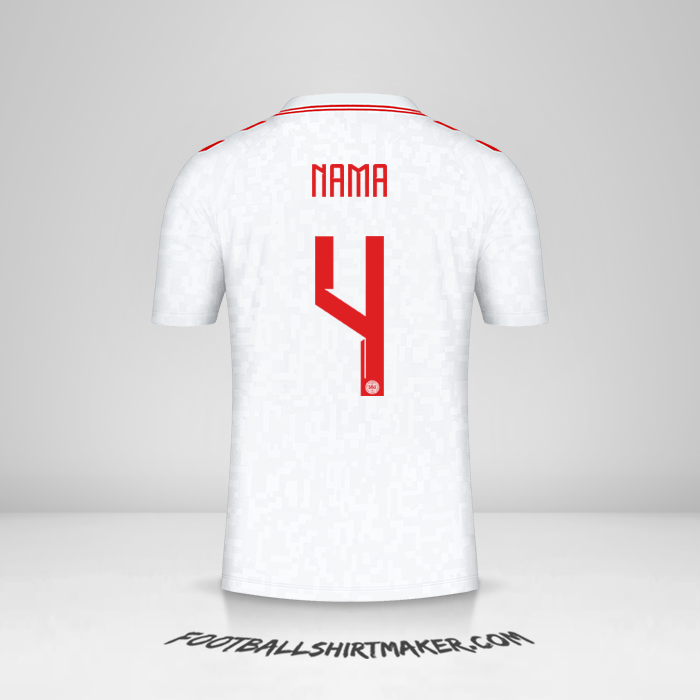 Jersey Denmark 2024 Alternatif -  nama - 4