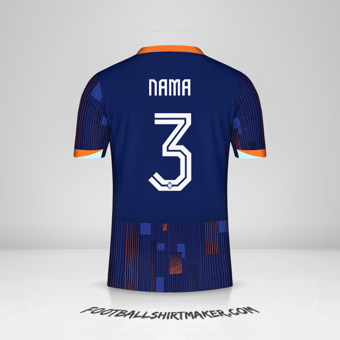 Jersey Belanda 2024 Alternatif -  nama - 3