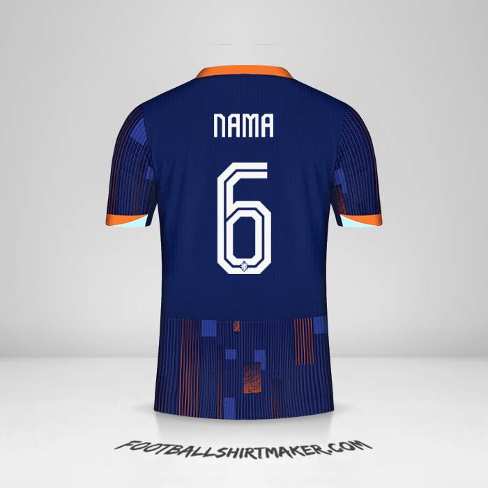 Jersey Belanda 2024 Alternatif -  nama - 6
