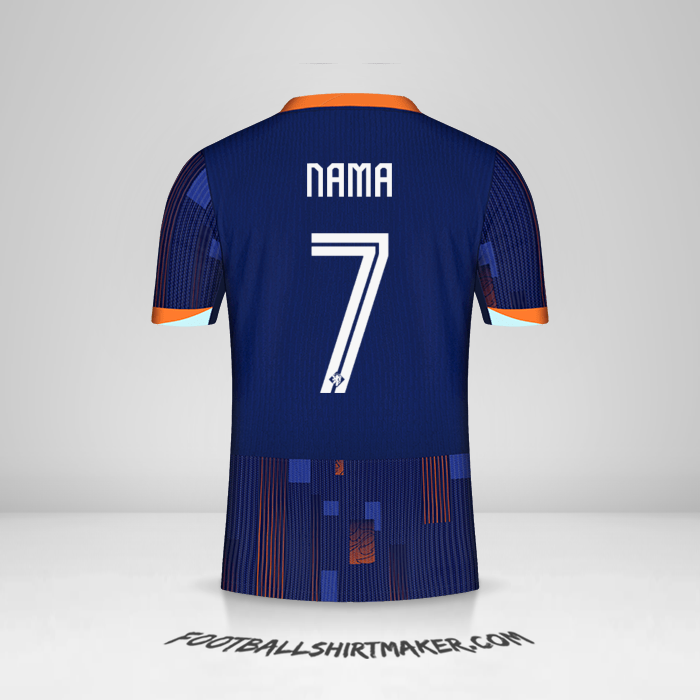 Jersey Belanda 2024 Alternatif -  nama - 7