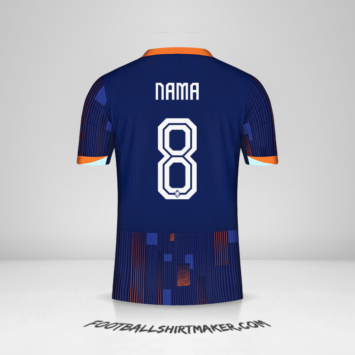 Jersey Belanda 2024 Alternatif -  nama - 8