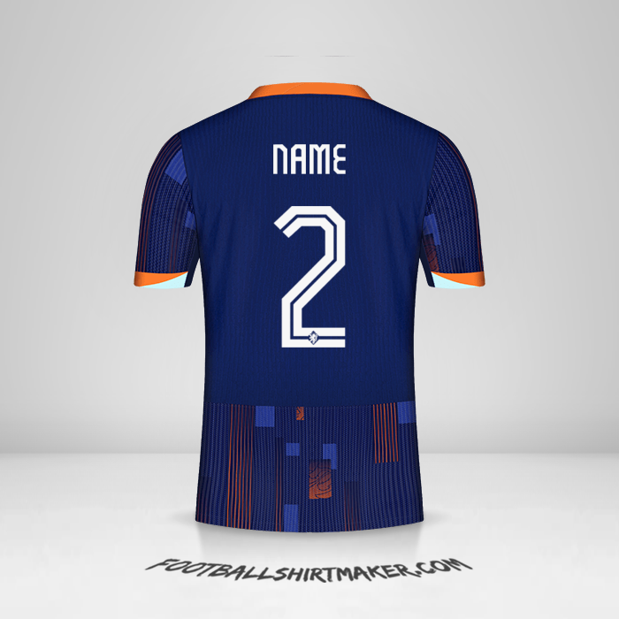 Jersey Netherlands 2024 Away -  name - 2