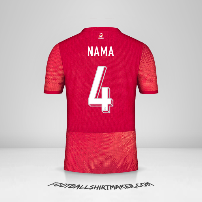 Jersey Polandia 2024 Alternatif -  nama - 4