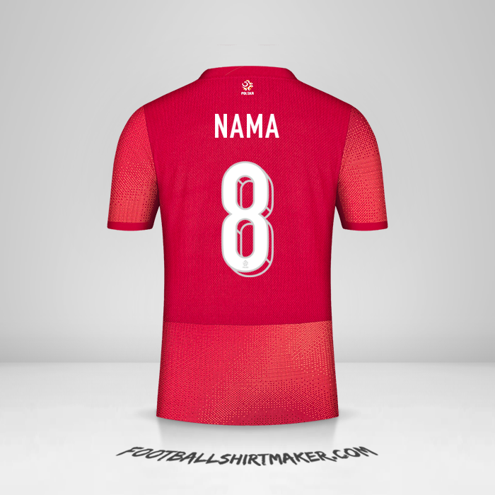 Jersey Polandia 2024 Alternatif -  nama - 8