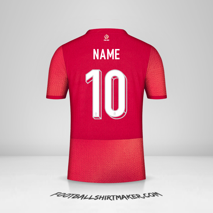 Trikot Polen 2024 Auswärts -  name - 10