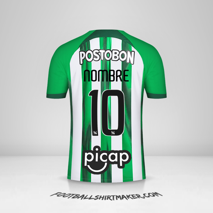 Jersey Atletico Nacional 2024 -  nombre - 10