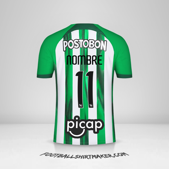 Jersey Atletico Nacional 2024 -  nombre - 11