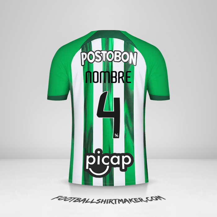 Jersey Atletico Nacional 2024 -  nombre - 4