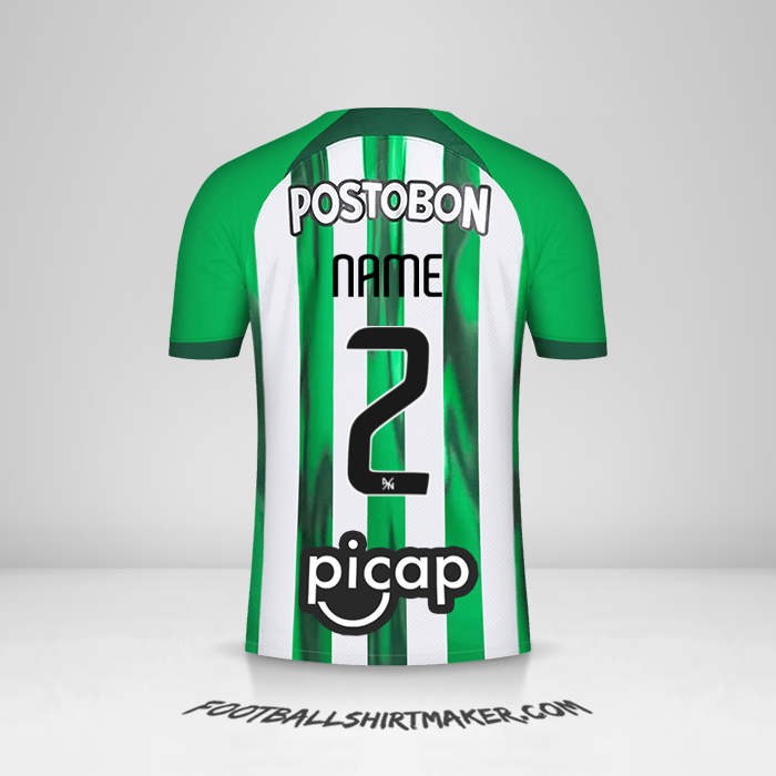 Jersey Atletico Nacional 2024 -  name - 2