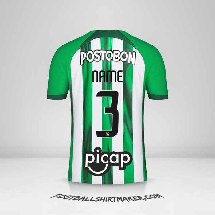 Shirt Atletico Nacional 2024 -  name - 3