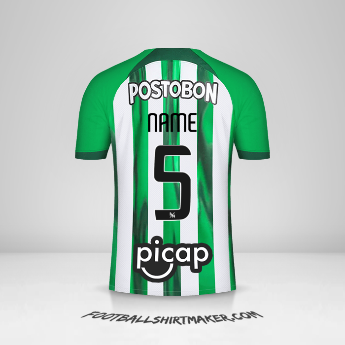 Trikot Atletico Nacional 2024 -  name - 5