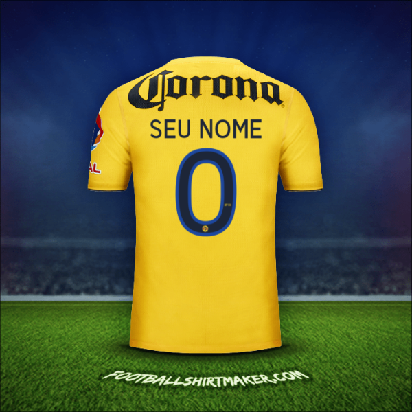 Camisa Club America 2013/14 -  seu nome - 0