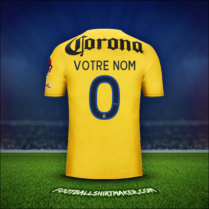 Maillot Club America 2013/14 -  votre nom - 0