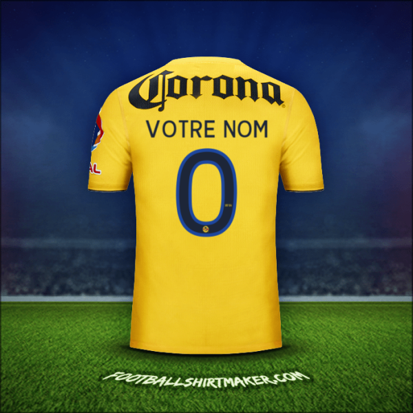 Maillot Club America 2013/14 -  votre nom - 0