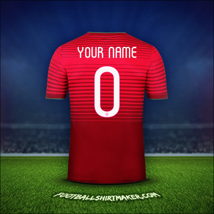Shirt Portugal 2014/15 -  your name - 0
