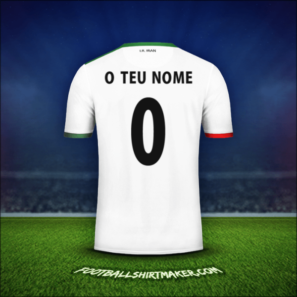 Camisola Irã 2014 -  o teu nome - 0