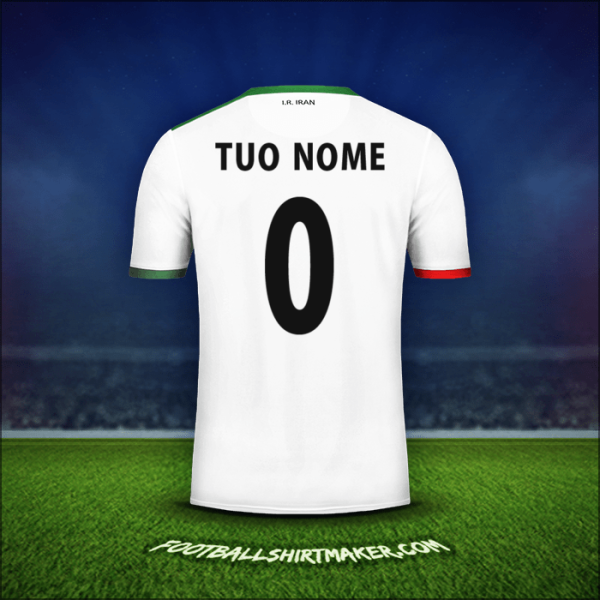 Maglia Iran 2014 -  tuo nome - 0