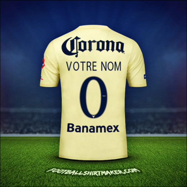 Maillot Club America 2014/15 -  votre nom - 0