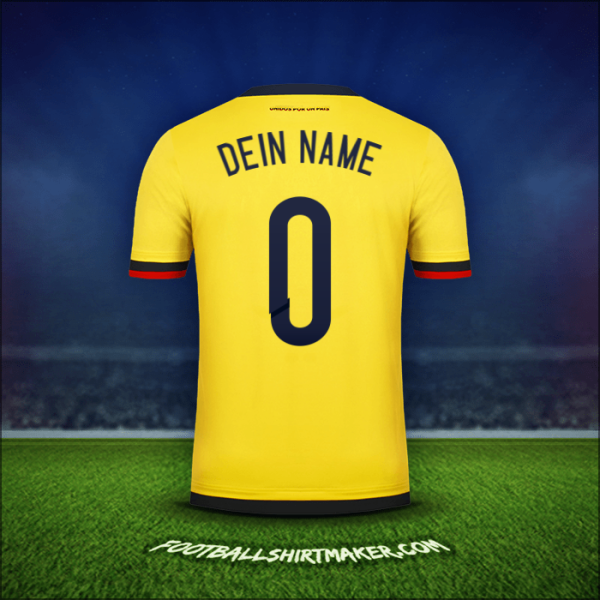 Trikot Kolumbien 2015 -  dein name - 0