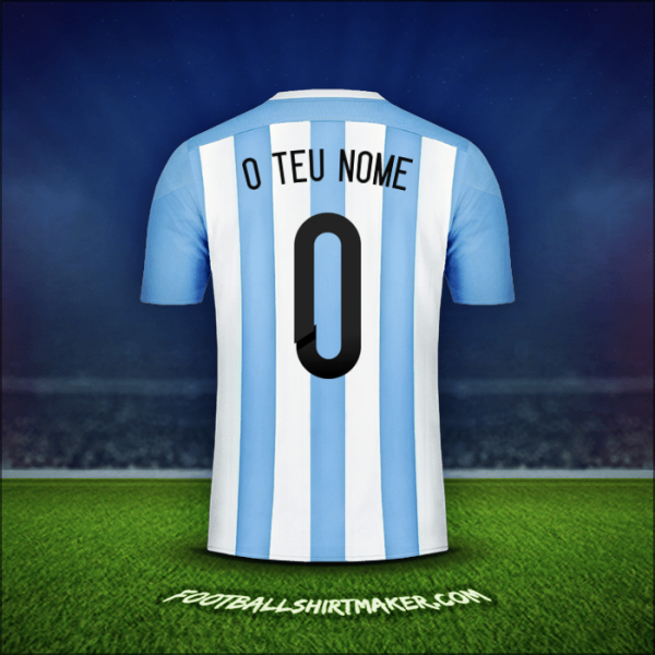 Camisola Argentina 2015 -  o teu nome - 0