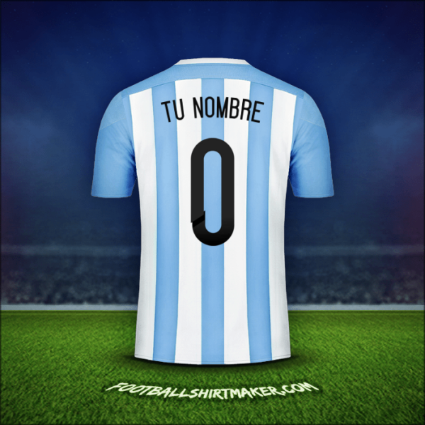 Camiseta Argentina 2015 -  tu nombre - 0