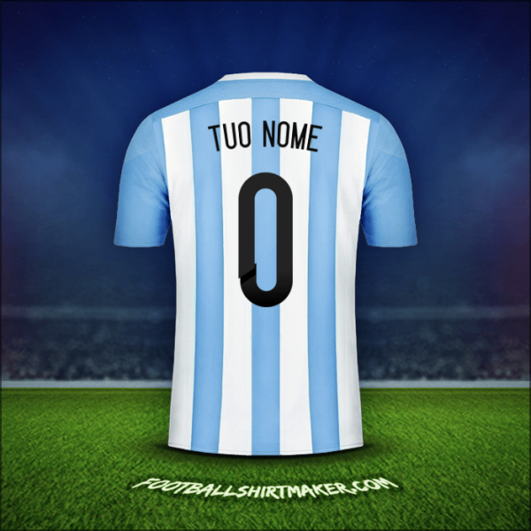 Maglia Argentina 2015 -  tuo nome - 0