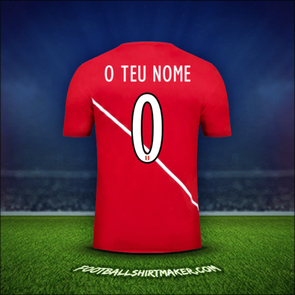 Camisola Peru 2015/16 Alternativa -  o teu nome - 0