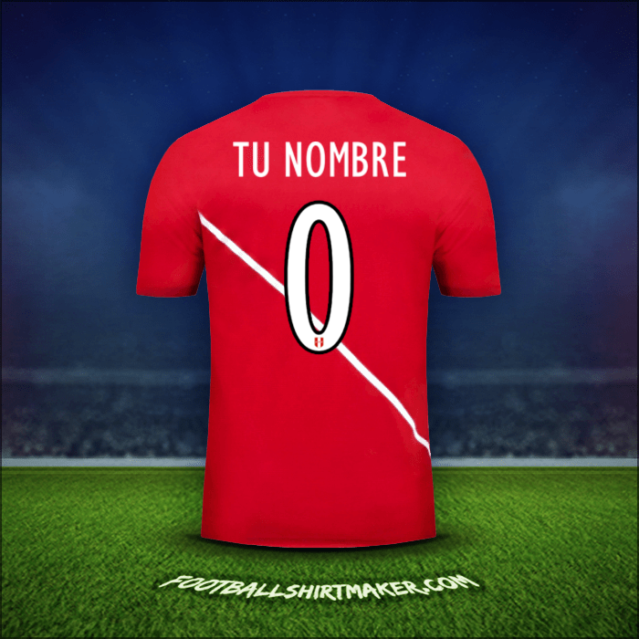 Camiseta Peru 2015/16 Visita -  tu nombre - 0